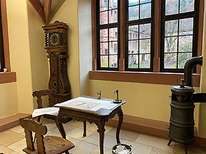 Schloss Heidelberg, Graimberg-Zimmer im Gläsernen Saalbau. Foto: Johanna Klein, ssg.