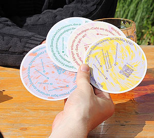 Quizdeckel des Historischen Museums Saar. Foto: Museum/ Michelle Gross