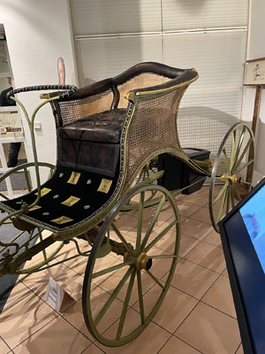 Nachbildung des Gartenphaetons, eines Tretmobils