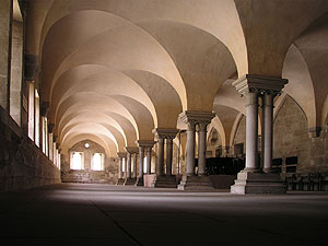 Laienrefektorium im KLoster Maulbronn