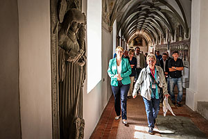 Die Gruppe im Zisterzienserinnenkloster in Heiligkreuztal