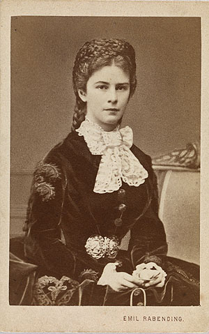 Kaiserin Elisabeth um 1865