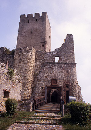 Altes Schloss Baden-Baden, Torzugang.