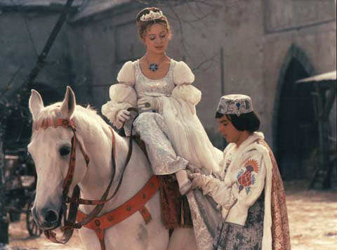 Szenenbild aus dem Film Drei Haselnüsse für Aschenbrödel