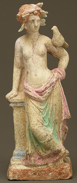 Aphrodite mit Taube, Italien, Hellenistisch, 300–200 v. Chr.